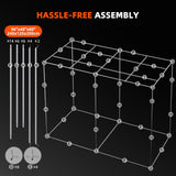 Spider Farmer G5000 x 2 LED Grow Lights + 4' x 8' Grow Tent + 6"