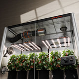 Spider Farmer G5000 x 2 LED Grow Lights + 4' x 8' Grow Tent + 6"