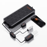 Spider Farmer GGS AC10 Power Strip w/ 10 Outlets & Temperature