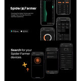 Spider Farmer GGS AC10 Power Strip w/ 10 Outlets & Temperature