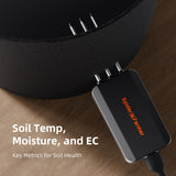 Spider Farmer GGS AC5 Power Strip 5 Outlets Kit w/ 3 in 1 Soil Sensor