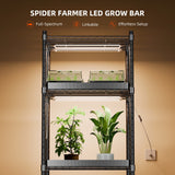 Spider Farmer GlowBar 2FT Full Spectrum LED Strips, 80W 4-Pack
