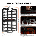 Spider Farmer Grow Tent Gear Board - Equipment & Cable Management