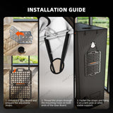 Spider Farmer Grow Tent Gear Board - Equipment & Cable Management