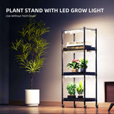 Spider Farmer 4 Tier Plant Stand + 6 x 9W LED Light Bars + 1' x 1' 4" Grow Tent Kit