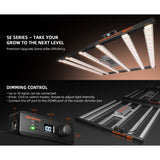 Spider Farmer SE5000 480W Dimmable Full Spectrum LED Grow Light