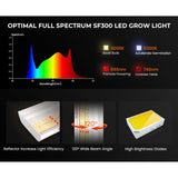 Spider Farmer SF300 33W LED Veg Grow Light