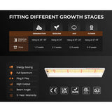 Spider Farmer SF300 33W LED Veg Grow Light