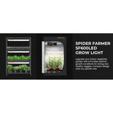Spider Farmer SF600 74W LED Veg Grow Light