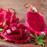 Robles Red Dragon Fruit Cuttings - 2 Pcs (8-10"), Self-Pollinating, Fast-Growing Pitaya, Tropical Fruit Plant, Exotic Cactus, Easy Care