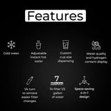 RKIN U1 Space-Saving 4-in-1 Water Filter System