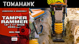 Transport Wheel Kit for 10" Tamper Shoe for Tomahawk Tamping Rammer