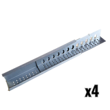 Universal and Reversible Metal Entrance Reducer