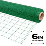 VineLine 4' x 1000' (GREEN) VineLine Plastic Garden Netting Roll