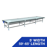 Wachsen Professional 5' Rolling Bench 59'-65' Length