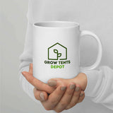 Grow Tents Depot White 20 Oz Mug