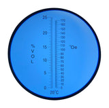 Wine Making Refractometer - 0 to 25% with ATC
