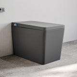 Swiss Madison Concorde One Piece Smart Toilet 1.28 GPF in Matte Gray with Heated Bidet, Air Drying, Night Light, Foot Sensor