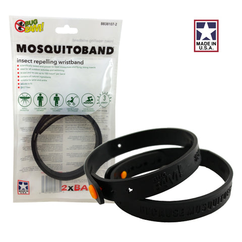 Bug Bam Mosquito Band Wristbands - 2Pk - Case of 24 - BB38107-2