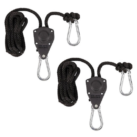 1/8'' Rope Ratcheting Light Hangers (2 pc.) - Commercial Packaging