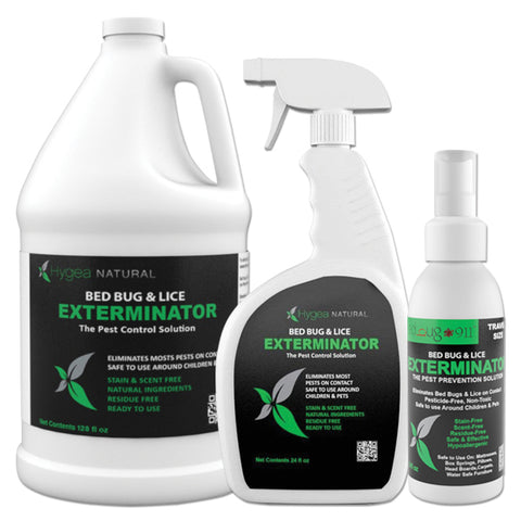 Hygea Natural Bed Bug & Lice Exterminator - 1 gal spray refill - EXT-1008