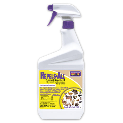 BONIDE Repels-All Animal Repellent RTU - Quart - 2386