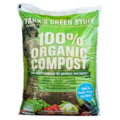 Tank's 100% Organic Compost - 1 cu ft bag