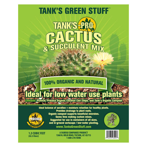 Tank's-Pro Cactus & Succulent Mix - 1.5 cu ft bag