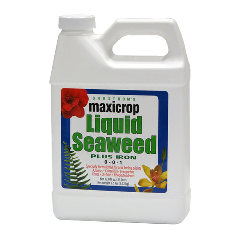 Maxicrop Liquid Seaweed Plus Iron 0-0-1 + 2% Fe - Gallon - 2002