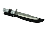 7.6" blade survival knife with accessories