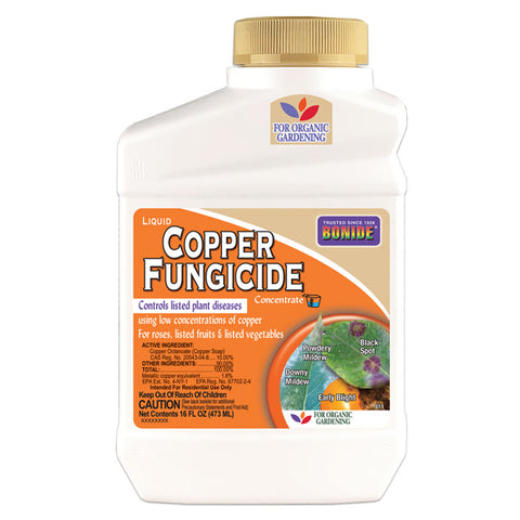 BONIDE Liquid Copper Fungicide Conc - 16 oz - 8116