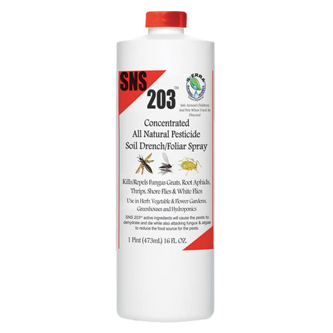 SNS 203 Soil Drench/Foliar Spray - Conc -16 oz - 705105287386