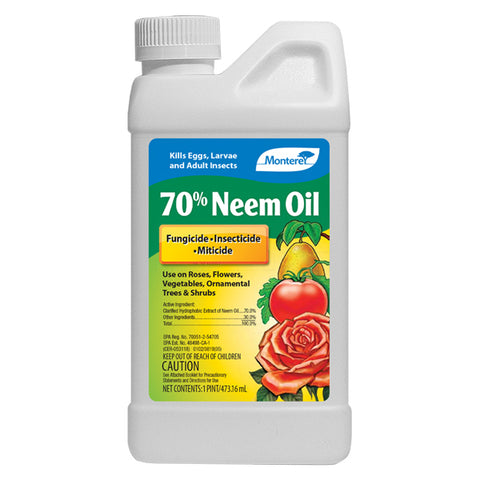 Monterey 70% Neem Oil - Conc - Pint - LG 6127