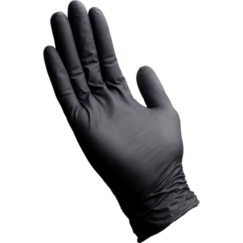 The Harvest Co Nitrile Gloves 6mil Micro Diamond Texture  100 Pcs Box - Small