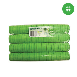 2'' Neoprene Inserts (100-pack) Green