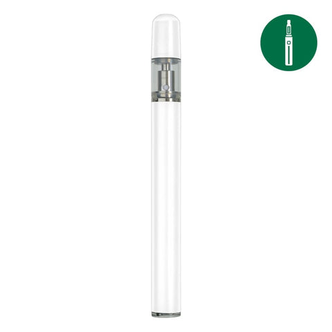 Disposable Vape Pen .3ml w/ 1.6mm Opening (White)