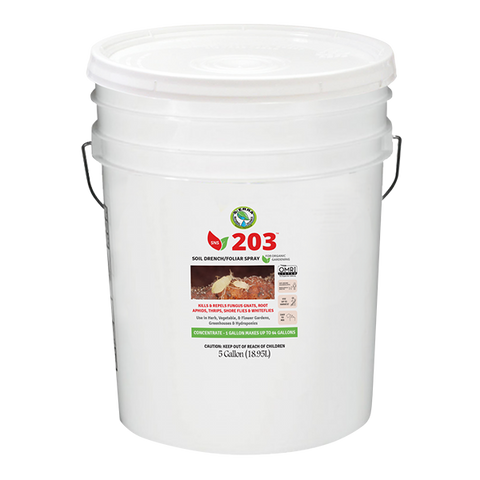 Sierra Natural Science SNS 203 - Pest Soil Drench/Foliar Spray - 5 GAL / 20 L