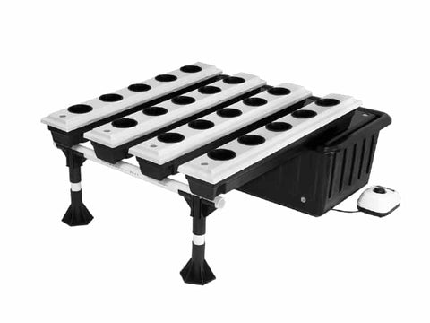 20-Site Super Flow Hydroponic Grow System