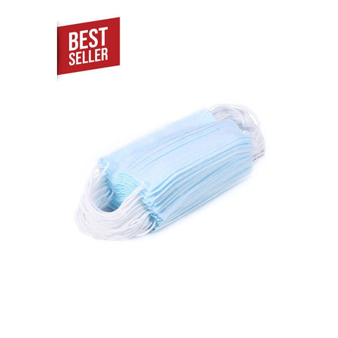 Enviroguard 3 Ply Pleated Face Mask - Case of 2000