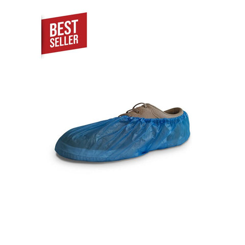 Enviroguard Blue CPE Shoe Cover - Case of 1000