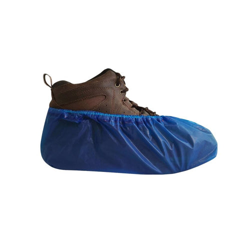 Enviroguard Heavy Duty Blue CPE Shoe Cover - Case of 300