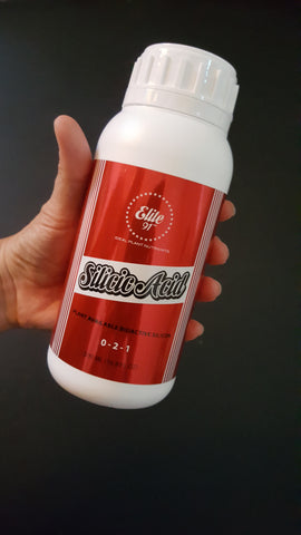 SILICIC ACID – Plant Available Bio Active Silicon - 500 ml - Case of 12