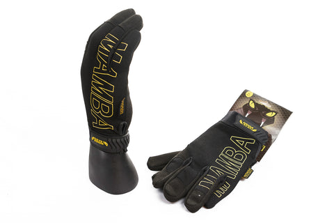 Mamba Mechanics Gloves Black, Medium - Case of 10 sleeves (10 units per sleeve)