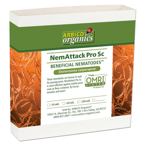 NemAttack Pro Sc Beneficial Nematodes - 50 mil