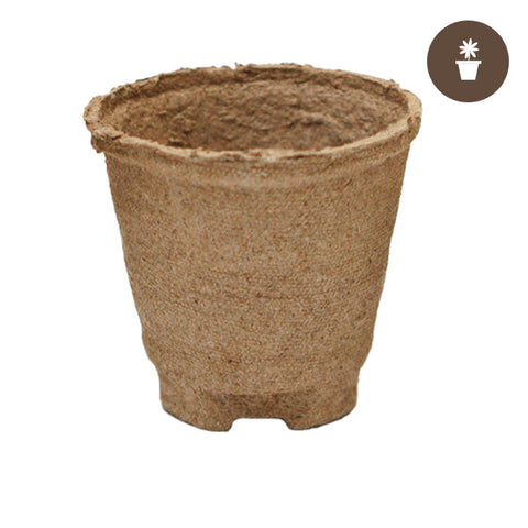 4''x3.75'' Round Jiffy Peat Pot (Case of 1100 pots)