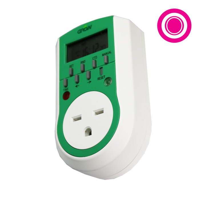 240V Single Outlet Digital Timer – Grow It Depot