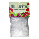 5'x30' Trellis Netting White 6" Squares