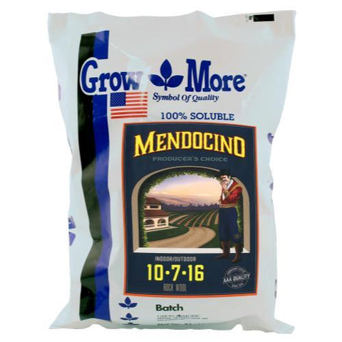 Grow More Mendocino Rock Wool  10 - 7 - 16