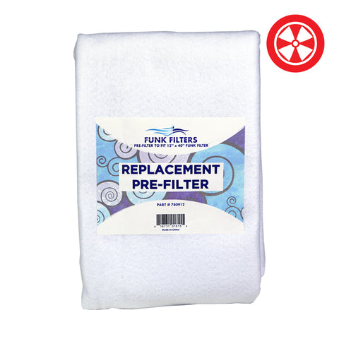 10''x24'' Funk Filter Replacement Pre-Filters