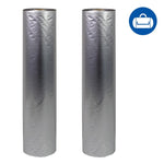 NatureVAC 15''x19.5' Vacuum Seal Bags Aluminum Mylar (2 Rolls)